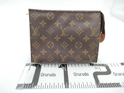 LOUIS VUITTON Monogram Poche Toilette 19 M47544 Pouch