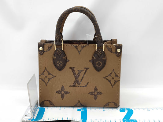 LOUIS VUITTON Monogram M46839 On the Go BB RFID Reverse Handbag