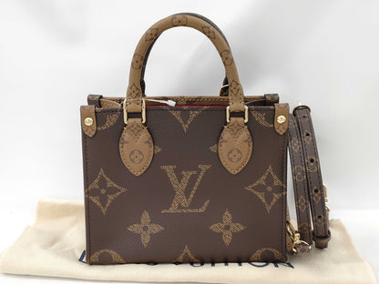 LOUIS VUITTON Monogram M46839 On the Go BB RFID Reverse Handbag