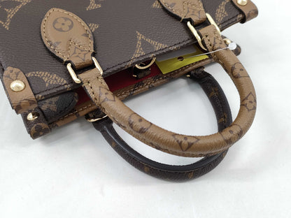 LOUIS VUITTON Monogram M46839 On the Go BB RFID Reverse Handbag