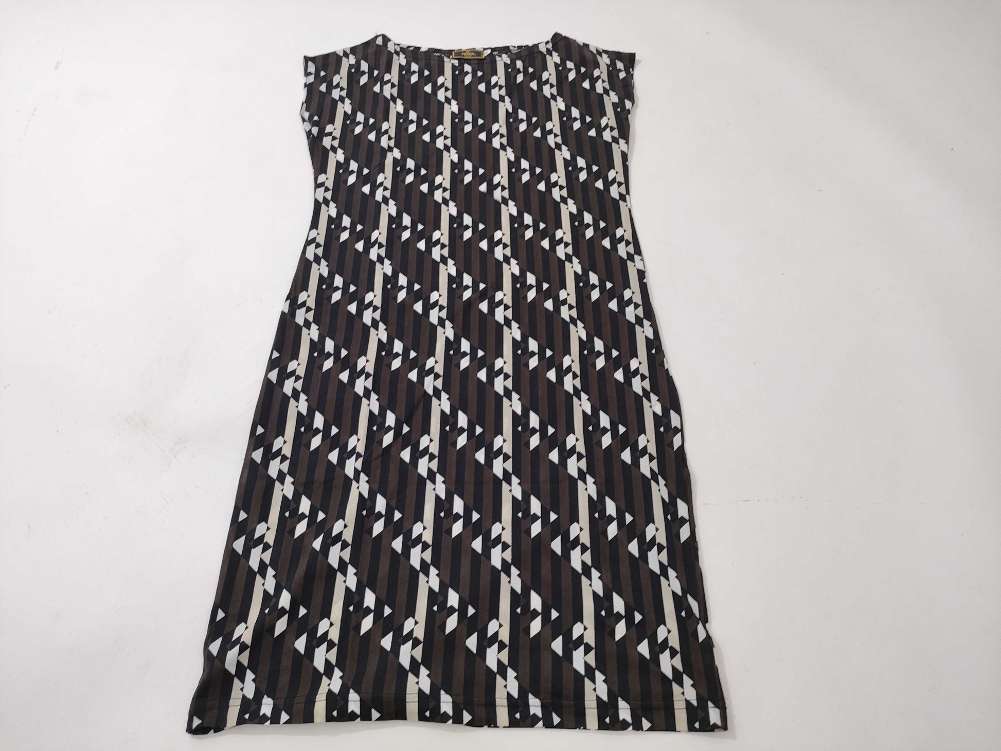FENDI One-piece dress with all-over geometric pattern