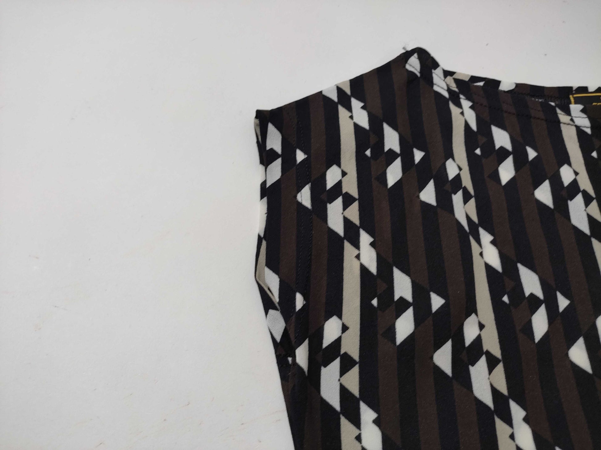 FENDI One-piece dress with all-over geometric pattern