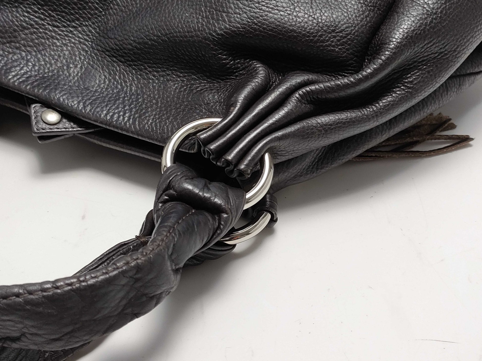 FURLA 3-piece leather bag set: Gherardini, Furla, and Coach shoulder bag