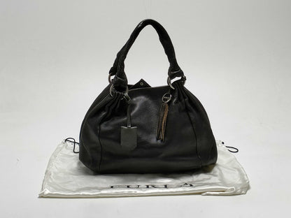 FURLA 3-piece leather bag set: Gherardini, Furla, and Coach shoulder bag