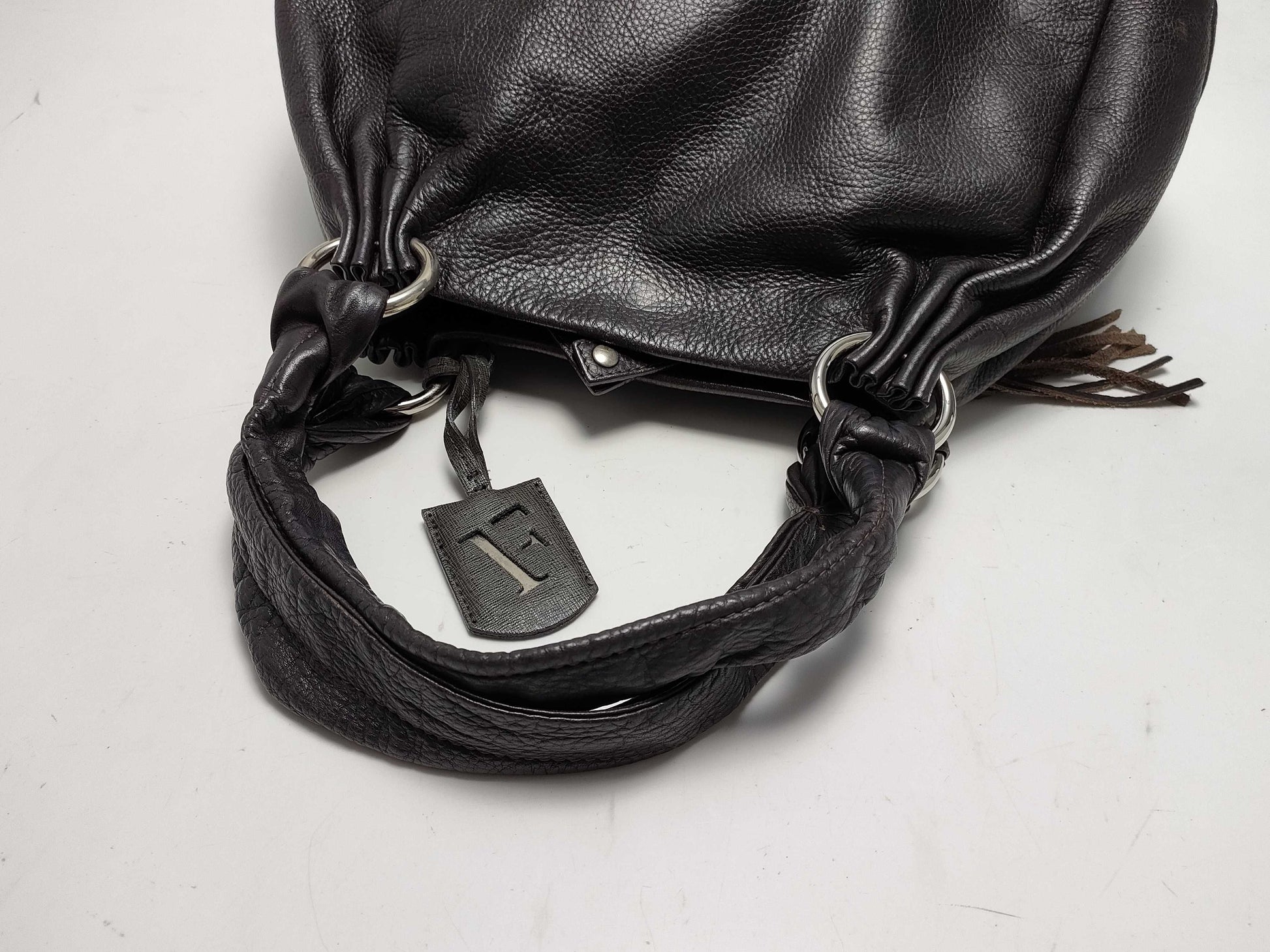 FURLA 3-piece leather bag set: Gherardini, Furla, and Coach shoulder bag