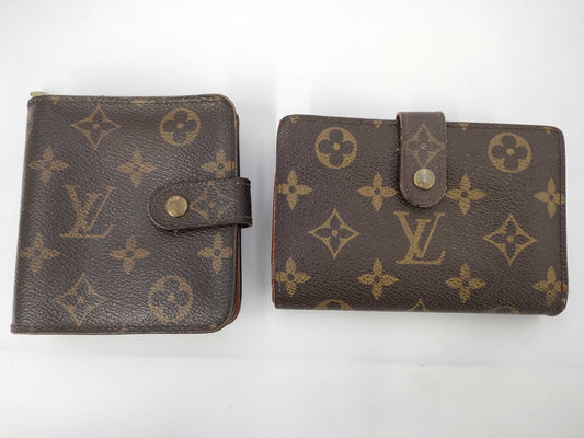 LOUIS VUITTON Monogram Monet Bien Viennois Wallet