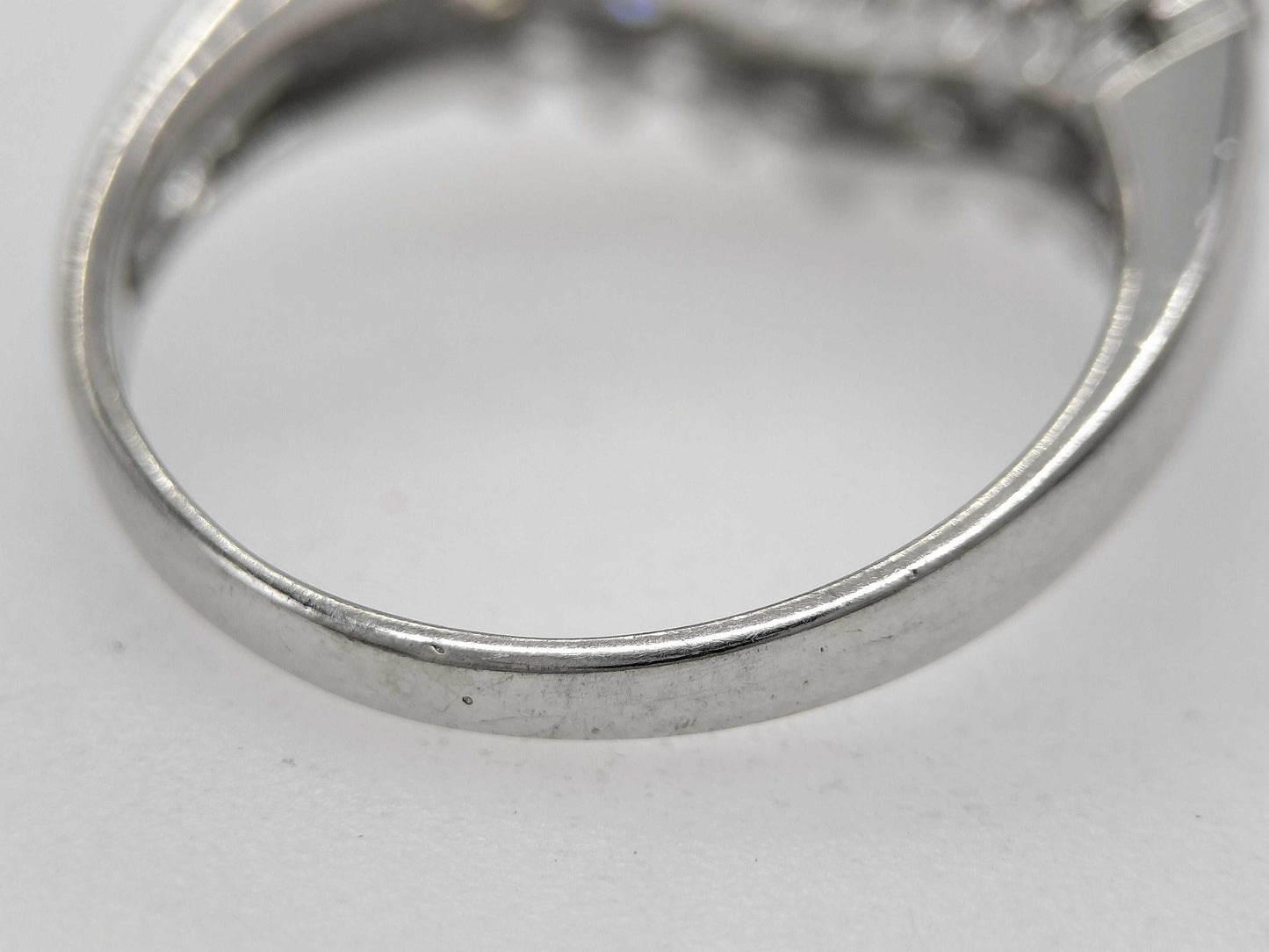 D1.00ct Pt900 5.1g Ring 