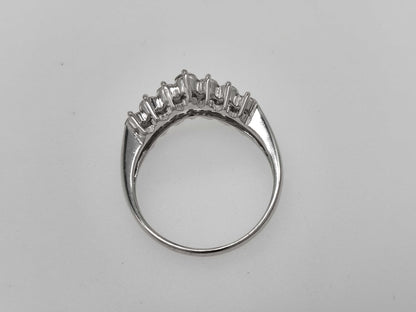 D1.00ct Pt900 5.1g Ring 