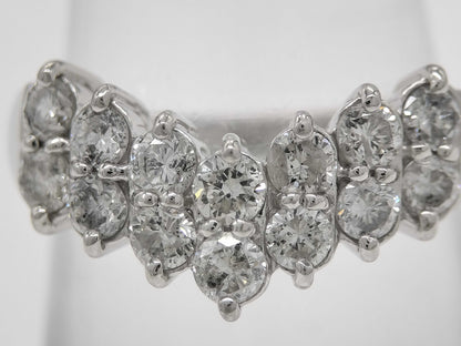 D1.00ct Pt900 5.1g Ring 