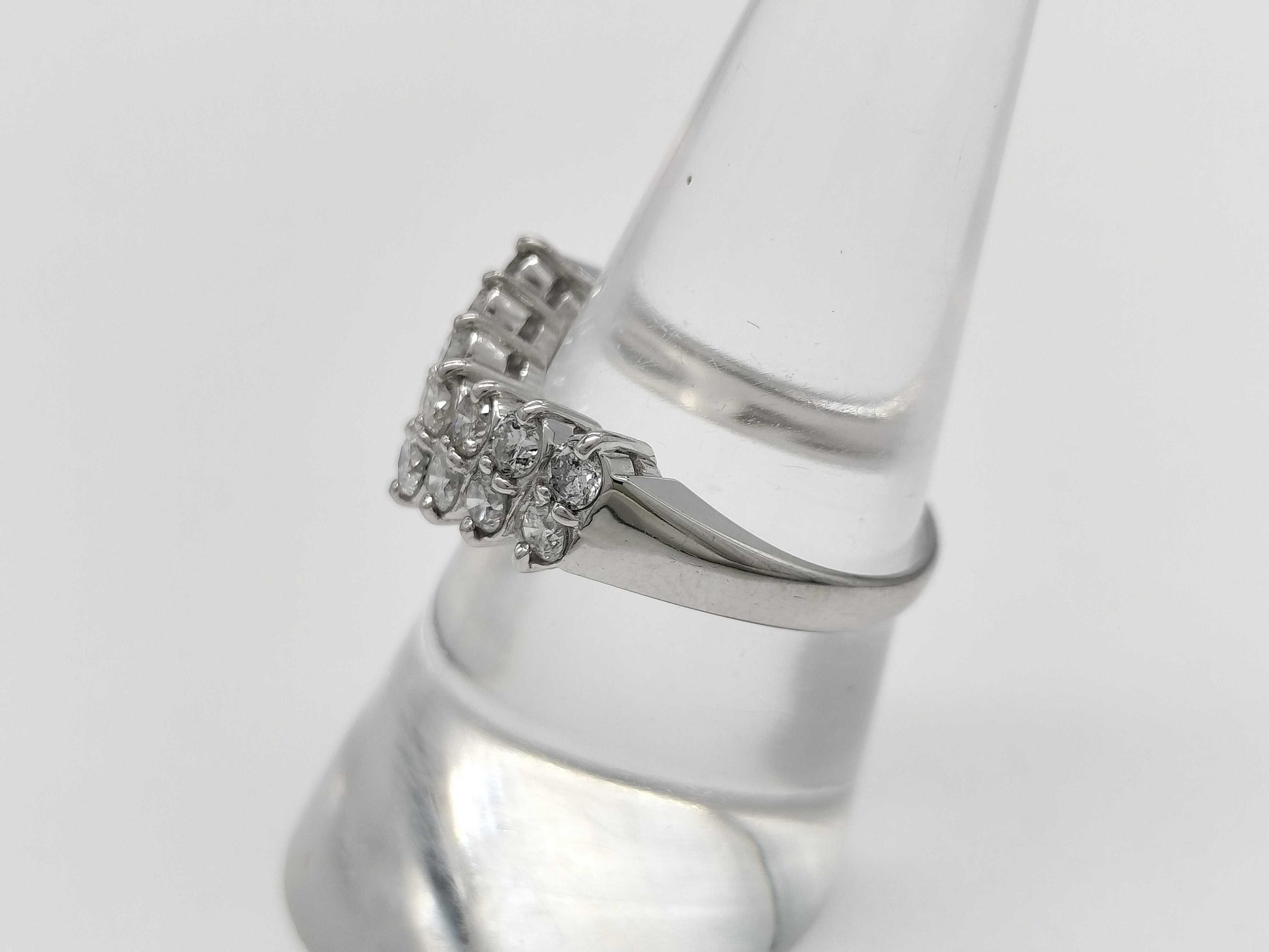 D1.00ct Pt900 5.1g Ring 