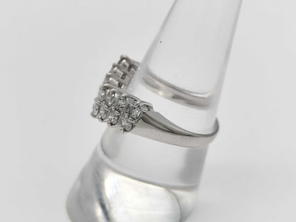 D1.00ct Pt900 5.1g Ring 