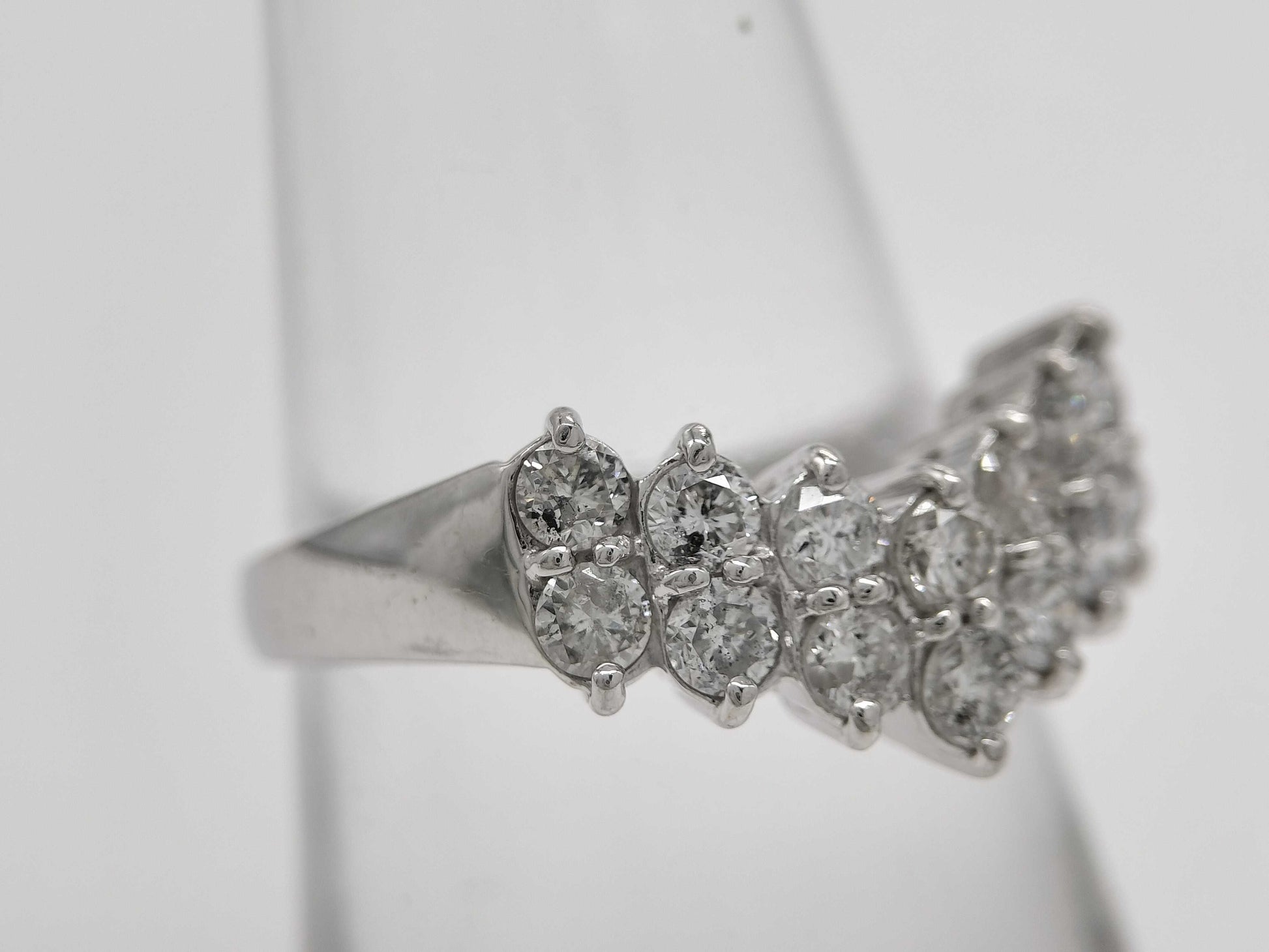 D1.00ct Pt900 5.1g Ring 