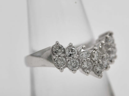 D1.00ct Pt900 5.1g Ring 