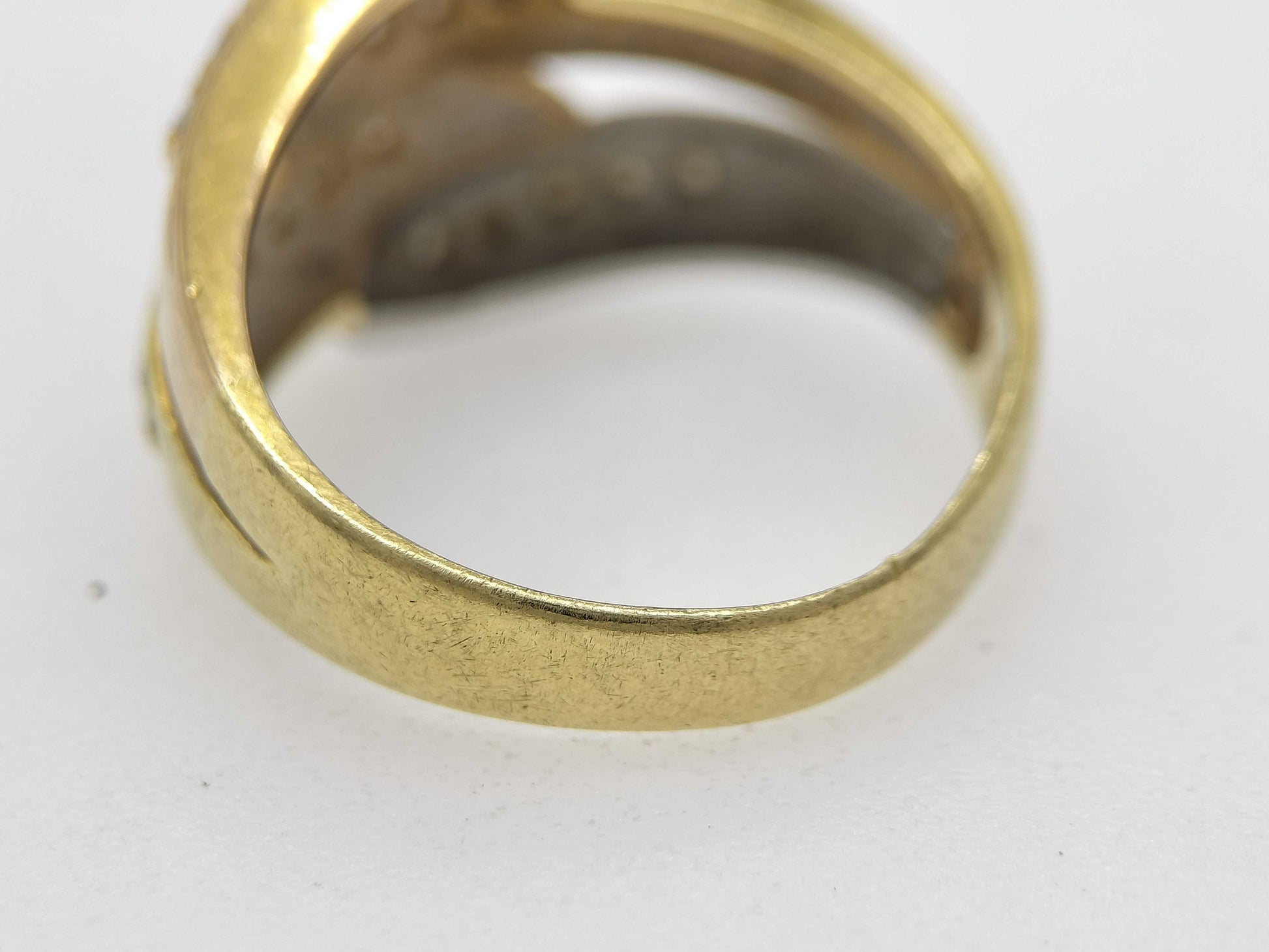 D0.30ct K18/Pt900 4.9g Ring 