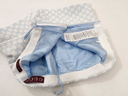 GUCCI GG Cotton Boucle Mini Skirt