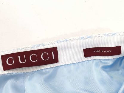 GUCCI GG Cotton Boucle Mini Skirt