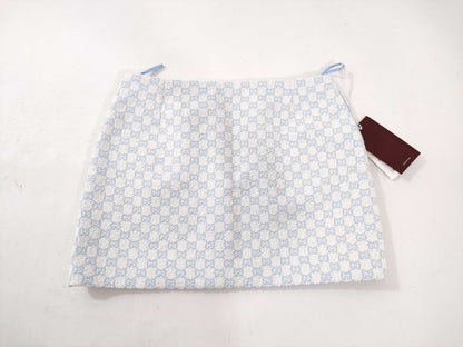 GUCCI GG Cotton Boucle Mini Skirt