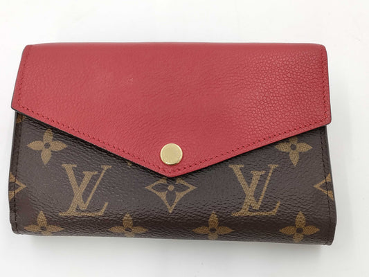 LOUIS VUITTON Monogram M60140 Portefeuille Pallas Compact Wallet