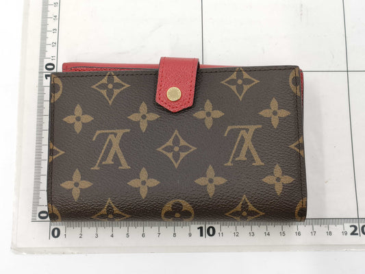 LOUIS VUITTON Monogram M60140 Portefeuille Pallas Compact Wallet