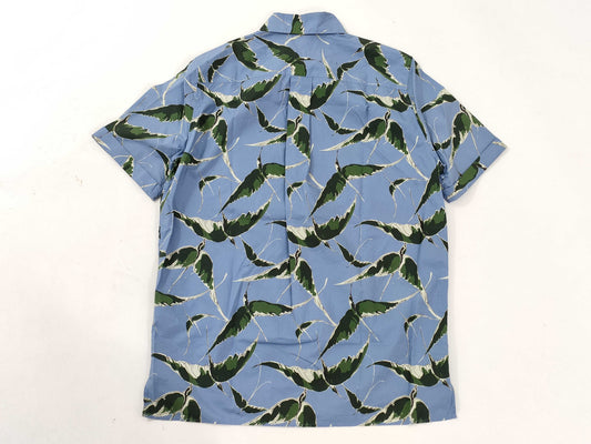 VALENTINO patterned blue shirt