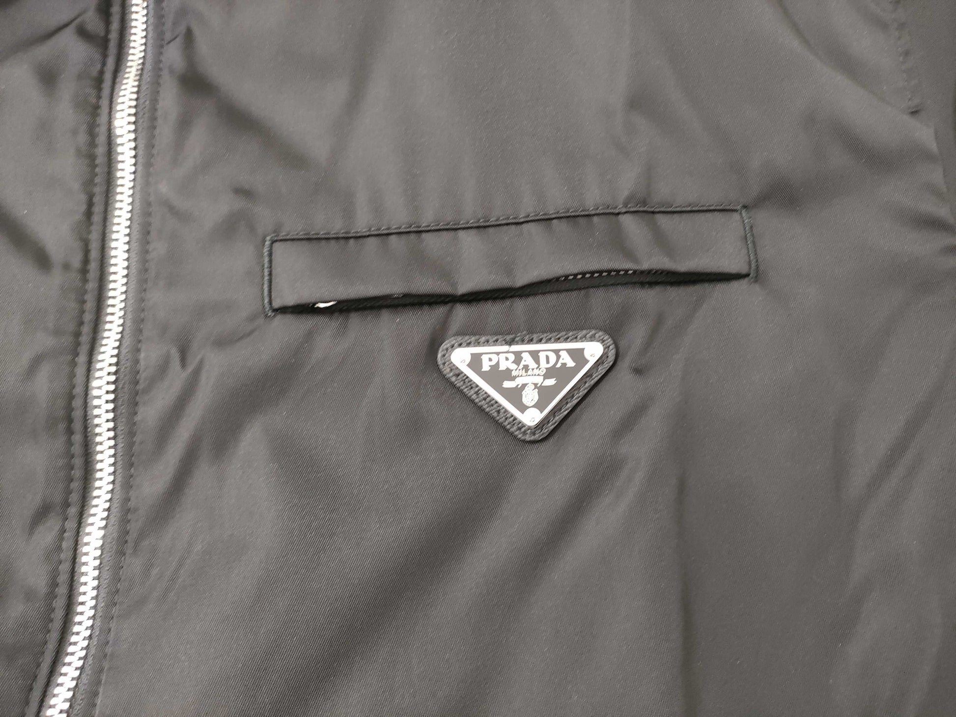 PRADA SGB684 Nylon Jacket Size 52 RFID Current Jacket