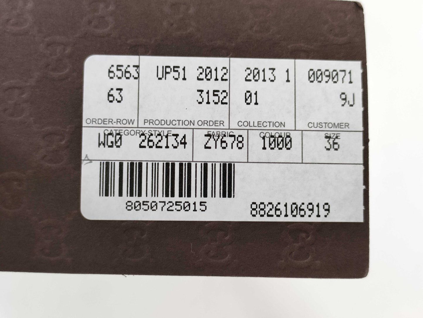 GUCCI skirt with tag