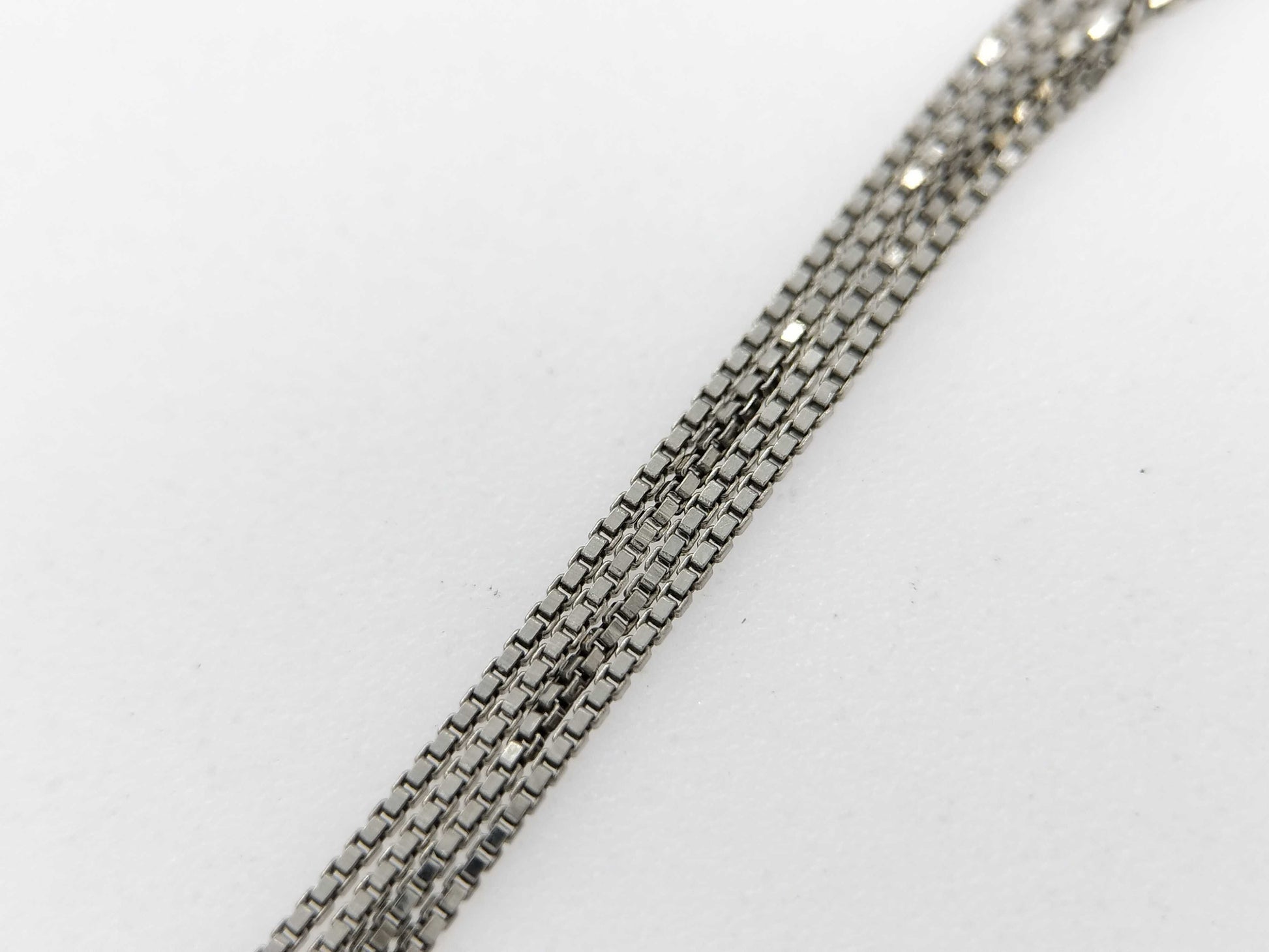 D0.30ct Pt900/Pt850 2.3g Necklace 