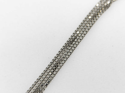 D0.30ct Pt900/Pt850 2.3g Necklace 