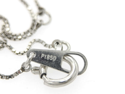 D0.30ct Pt900/Pt850 2.3g Necklace 