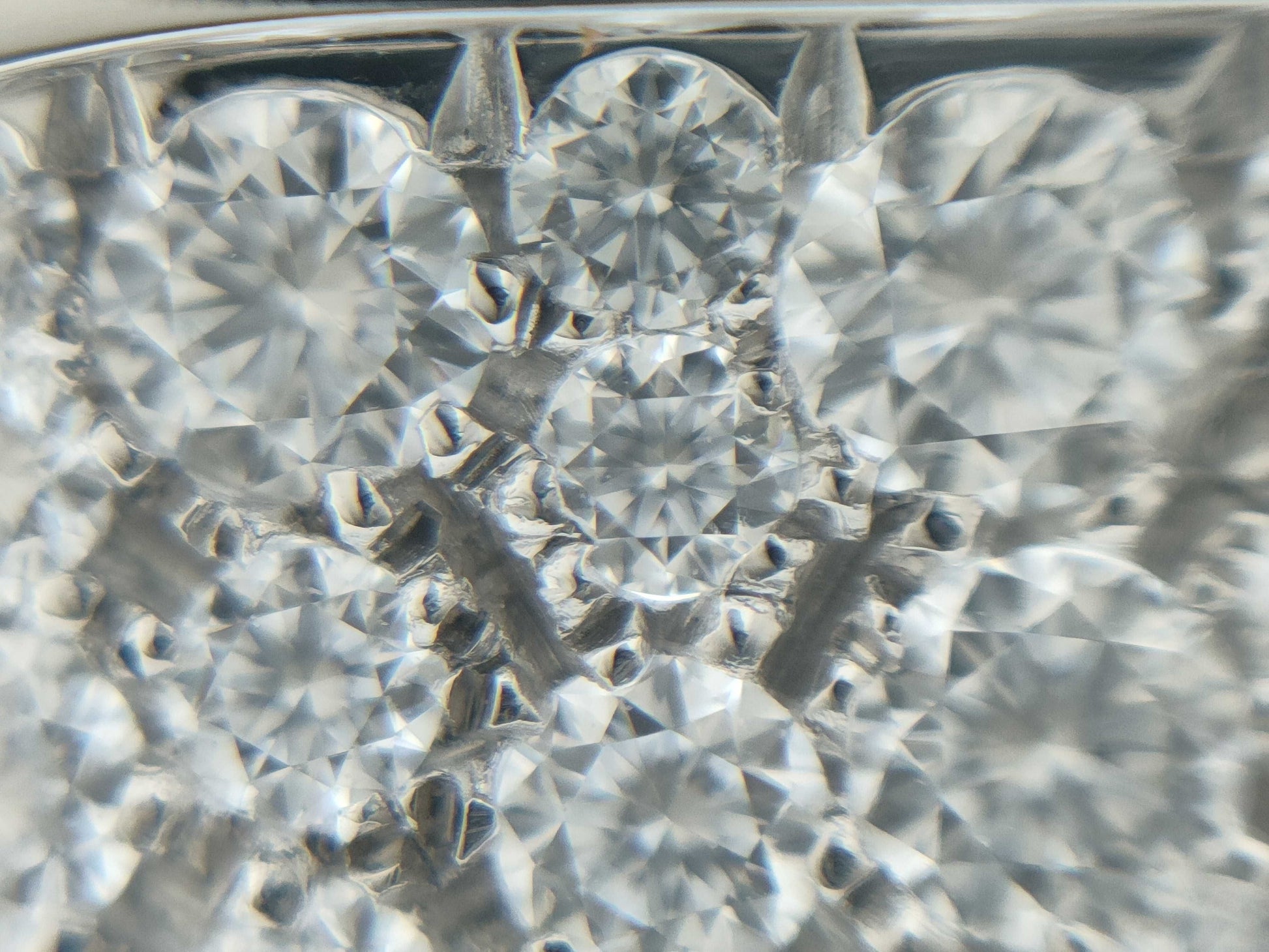 BVLGARI B.zero1 M Full Diamond WG Au750 56.0g Bracelet/Bangle 