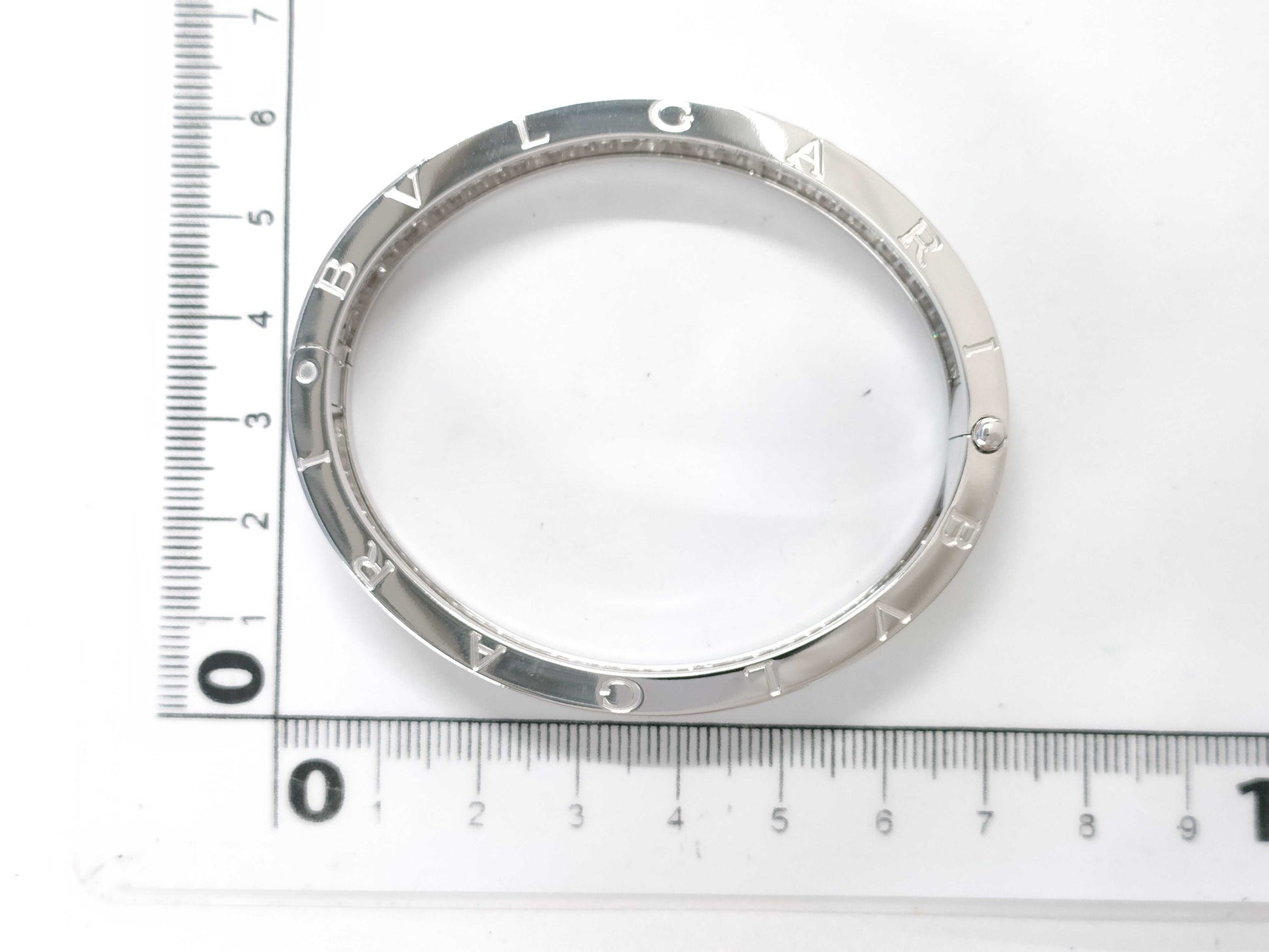 BVLGARI B.zero1 M Full Diamond WG Au750 56.0g Bracelet/Bangle 
