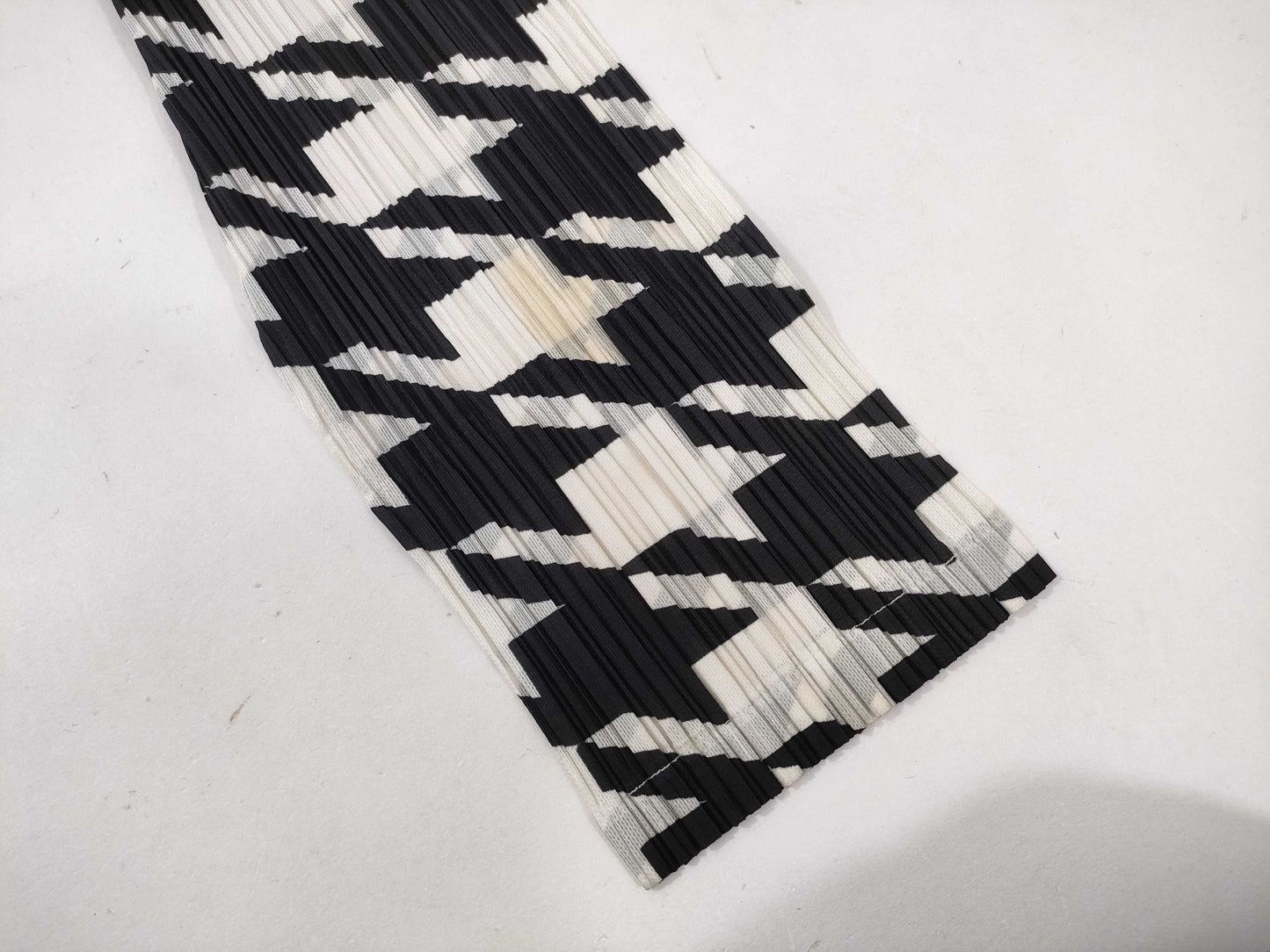 ISSEY MIYAKE Pleats Please/Houndstooth Pattern/Jacket