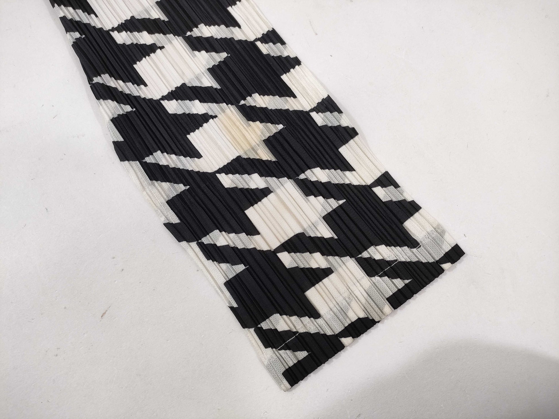 ISSEY MIYAKE Pleats Please/Houndstooth Pattern/Jacket