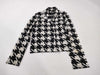 ISSEY MIYAKE Pleats Please/Houndstooth Pattern/Jacket