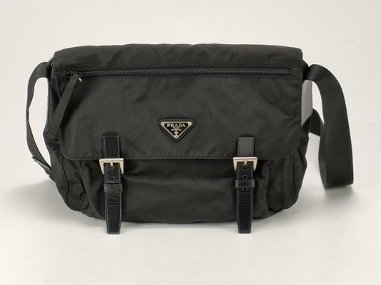 PRADA nylon shoulder bag