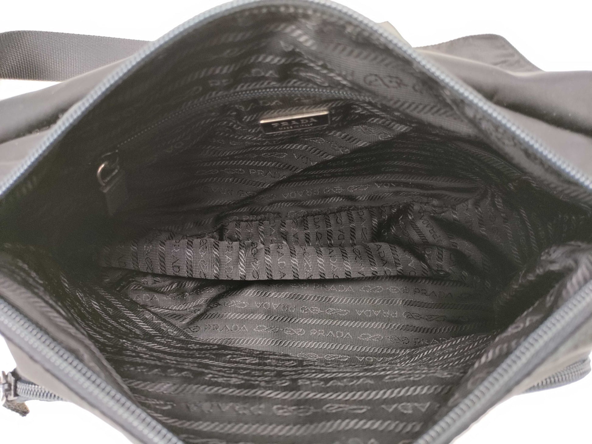 PRADA nylon shoulder bag