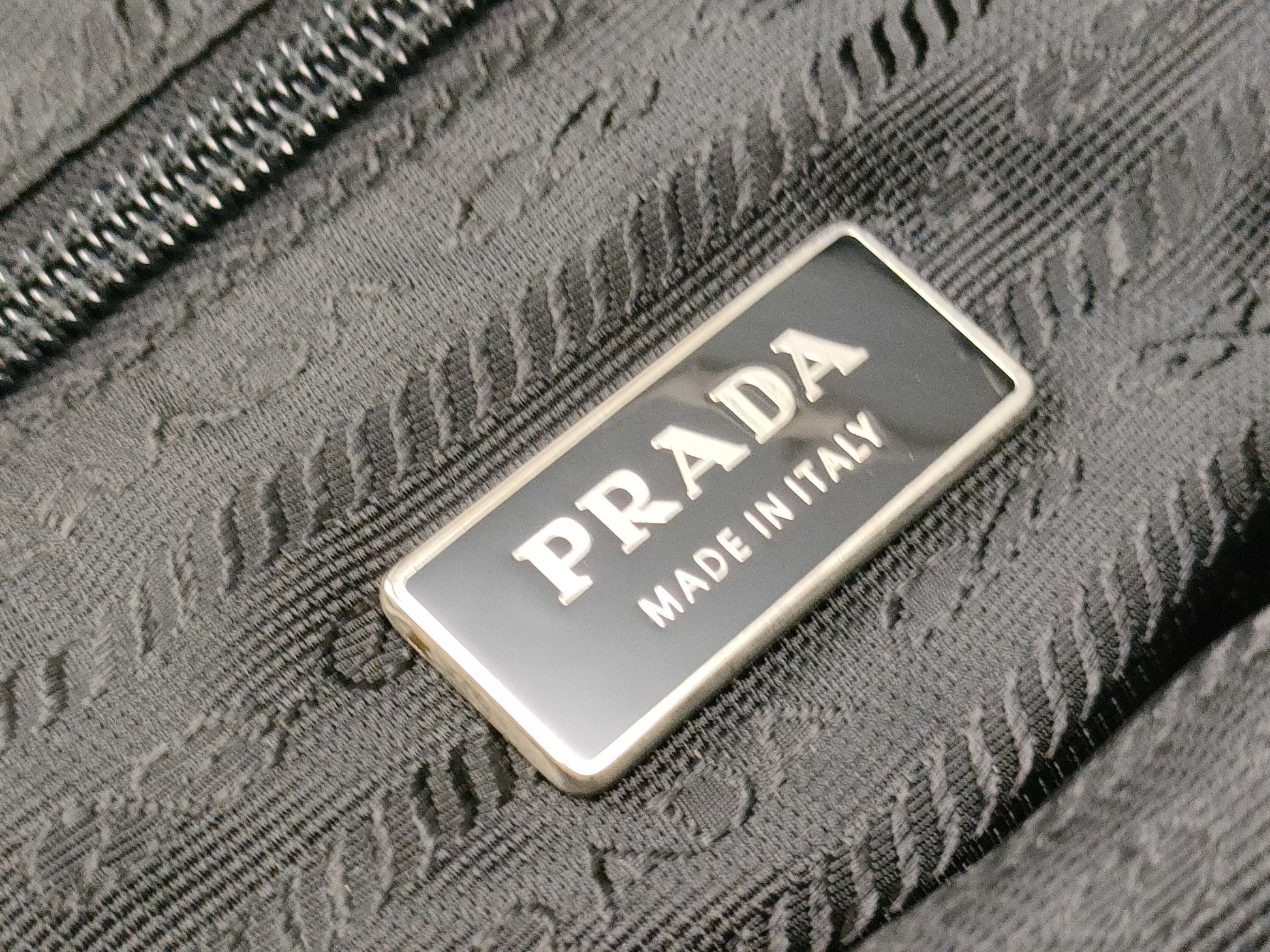 PRADA nylon shoulder bag