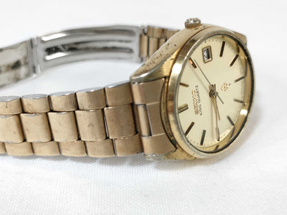 SEIKO KING QUARTZ Gold Color Men's Watch