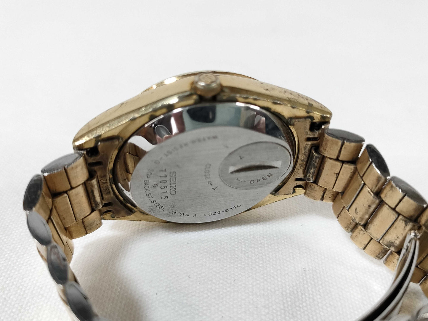 SEIKO KING QUARTZ Gold Color Men's Watch