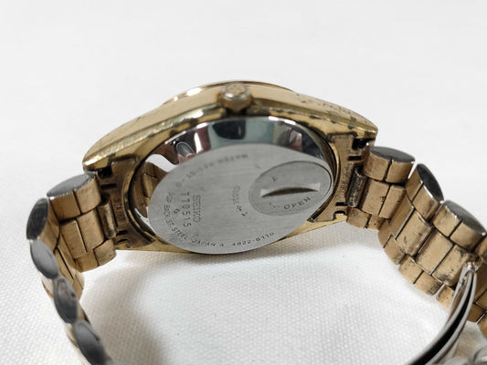 SEIKO KING QUARTZ Gold Color Men's Watch