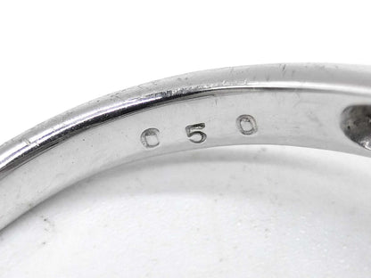 D0.50ct Pt900 5.9g Ring 