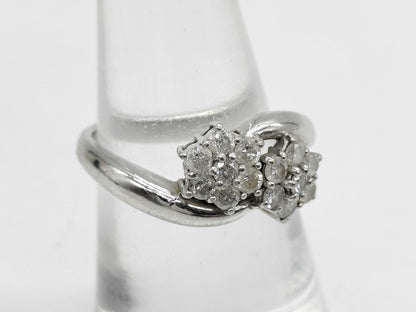 D0.50ct Pt900 5.9g Ring 