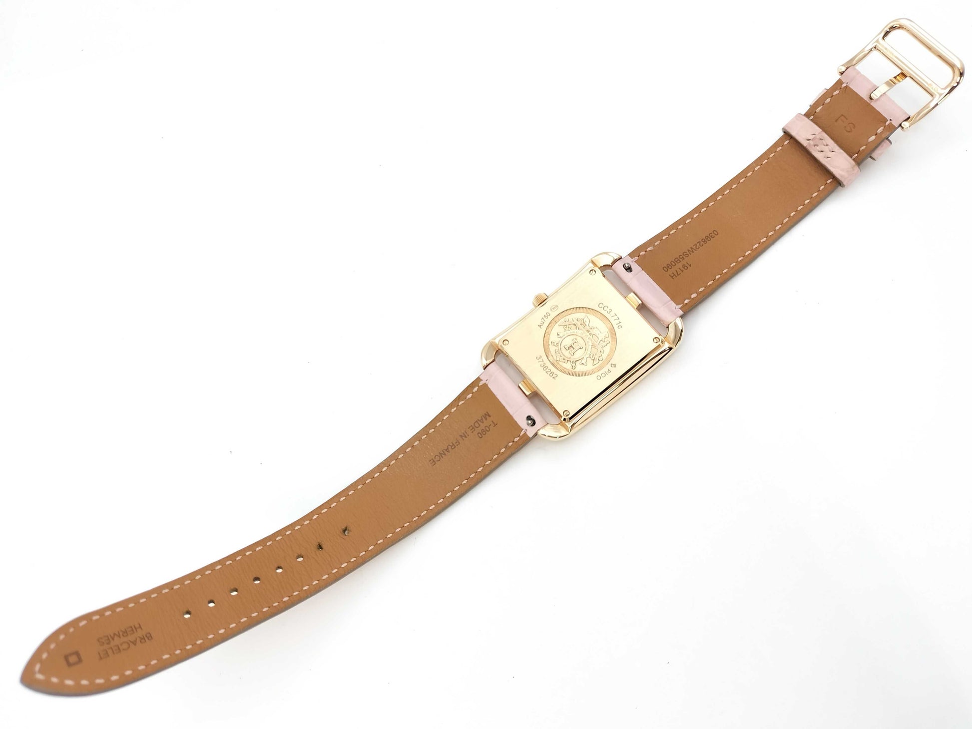 HERMES Cape Cod CC3.771C 3736262 Quartz K18 Women's Watch