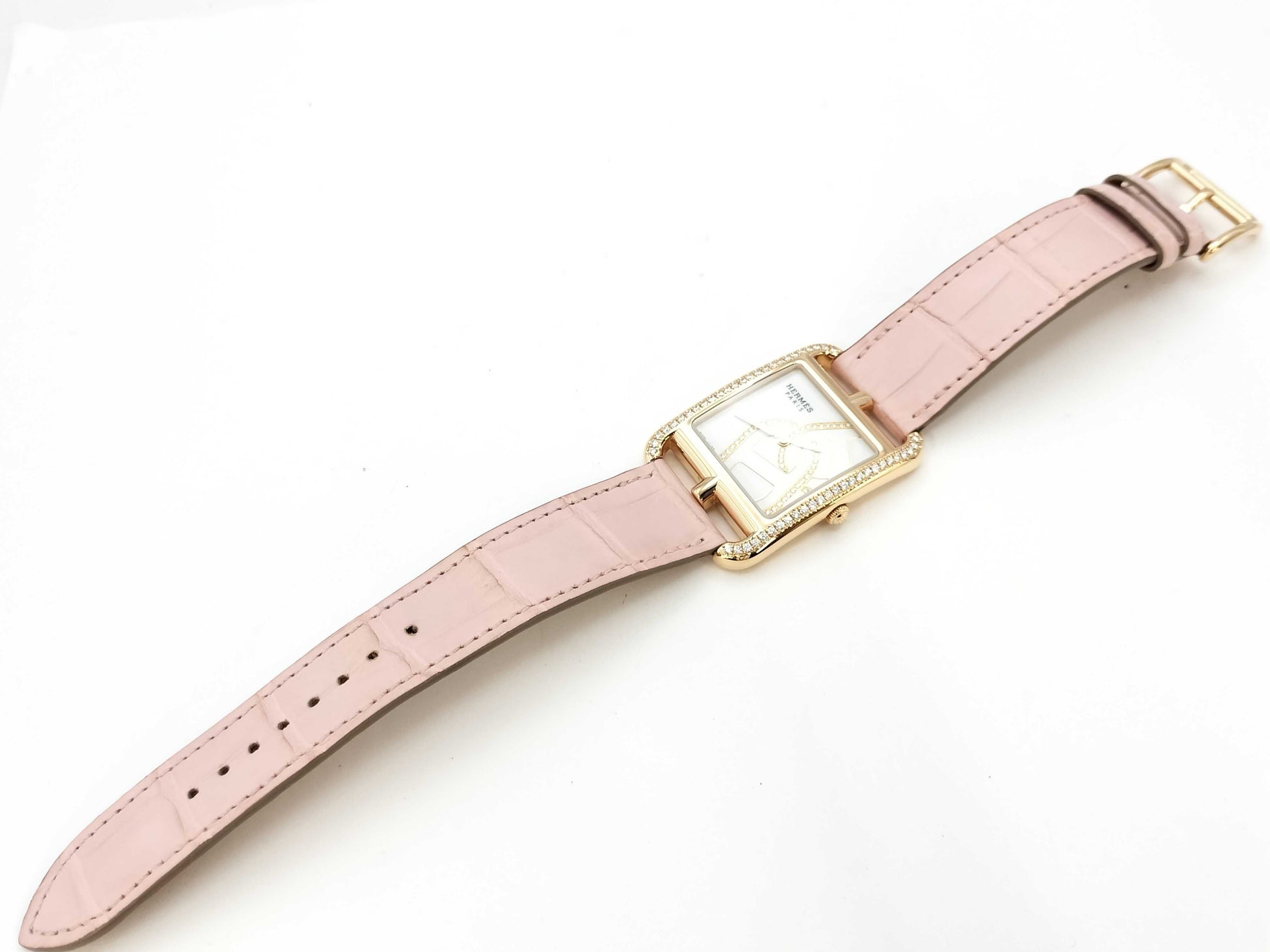 HERMES Cape Cod CC3.771C 3736262 Quartz K18 Women's Watch
