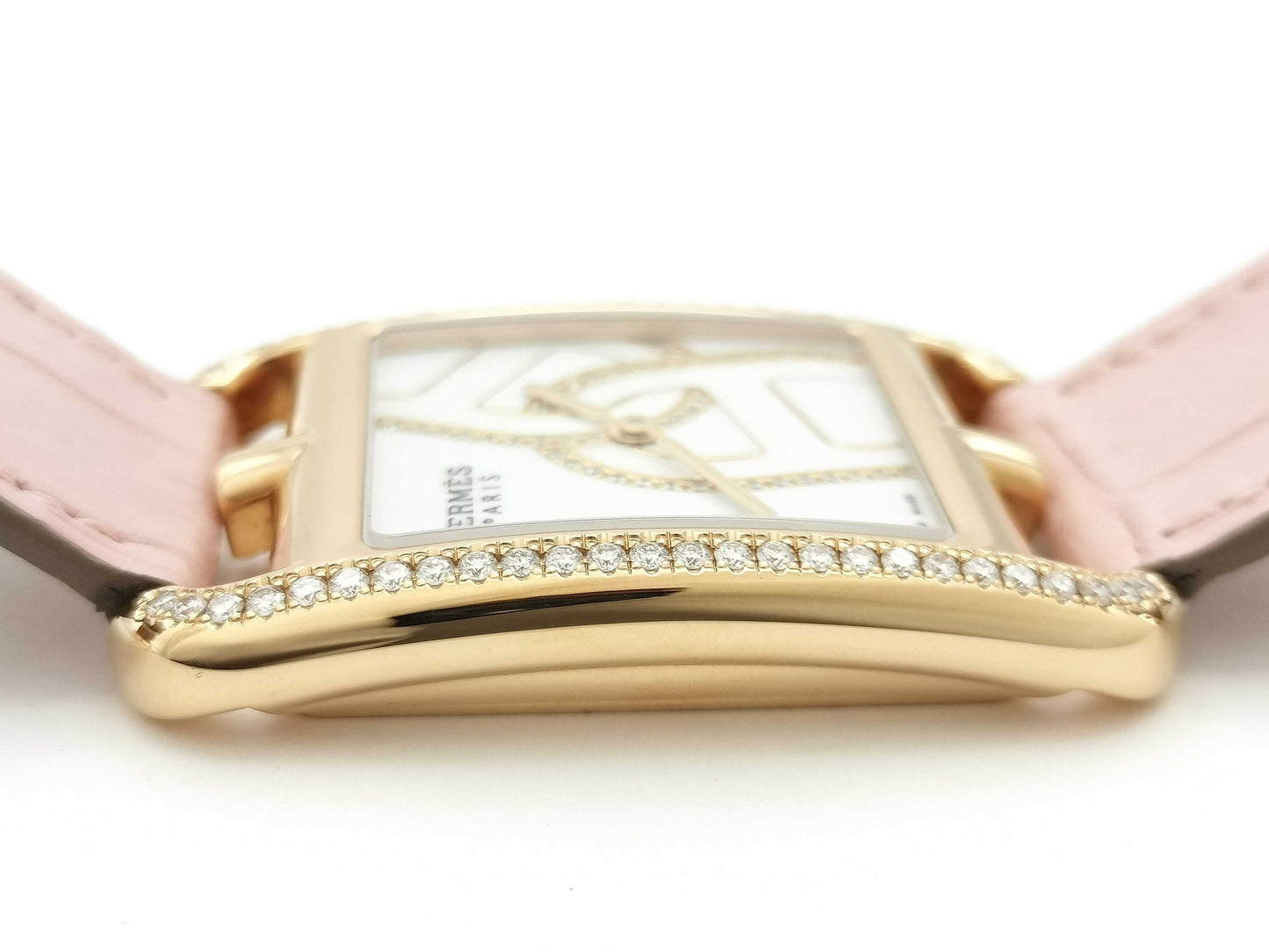 HERMES Cape Cod CC3.771C 3736262 Quartz K18 Women's Watch