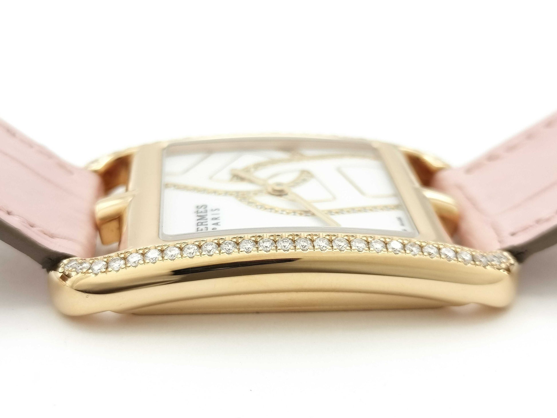HERMES Cape Cod CC3.771C 3736262 Quartz K18 Women's Watch