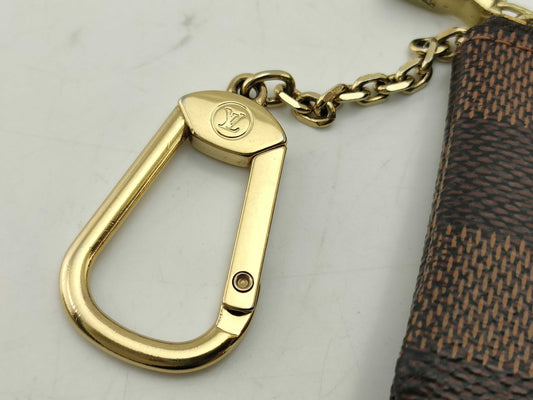 LOUIS VUITTON Damier Pochette Cle N62658 Coin Case