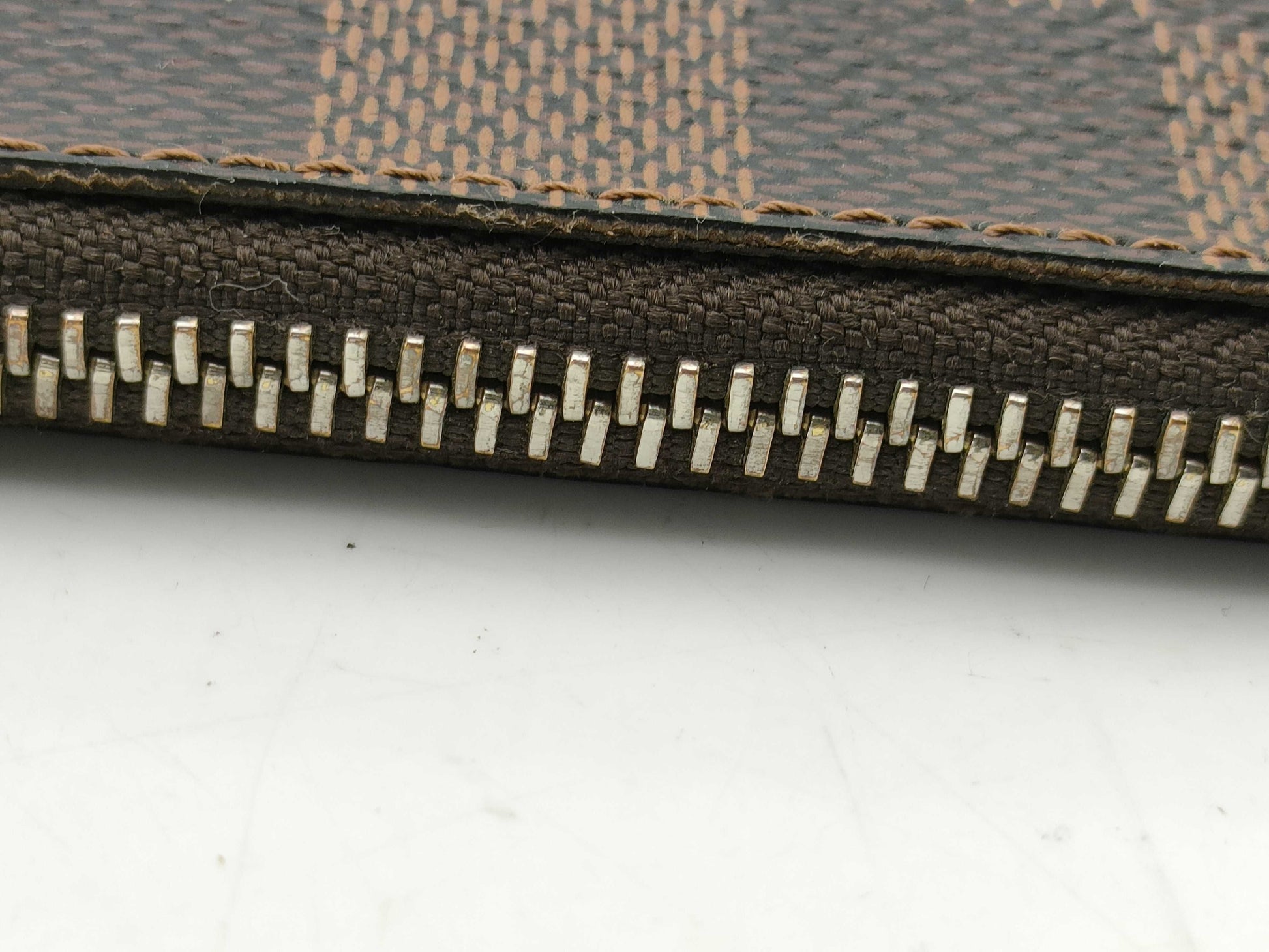 LOUIS VUITTON Damier Pochette Cle N62658 Coin Case