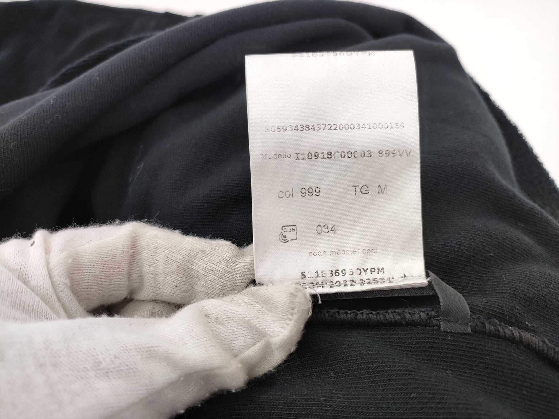 MONCLER terry fabric logo T-shirt