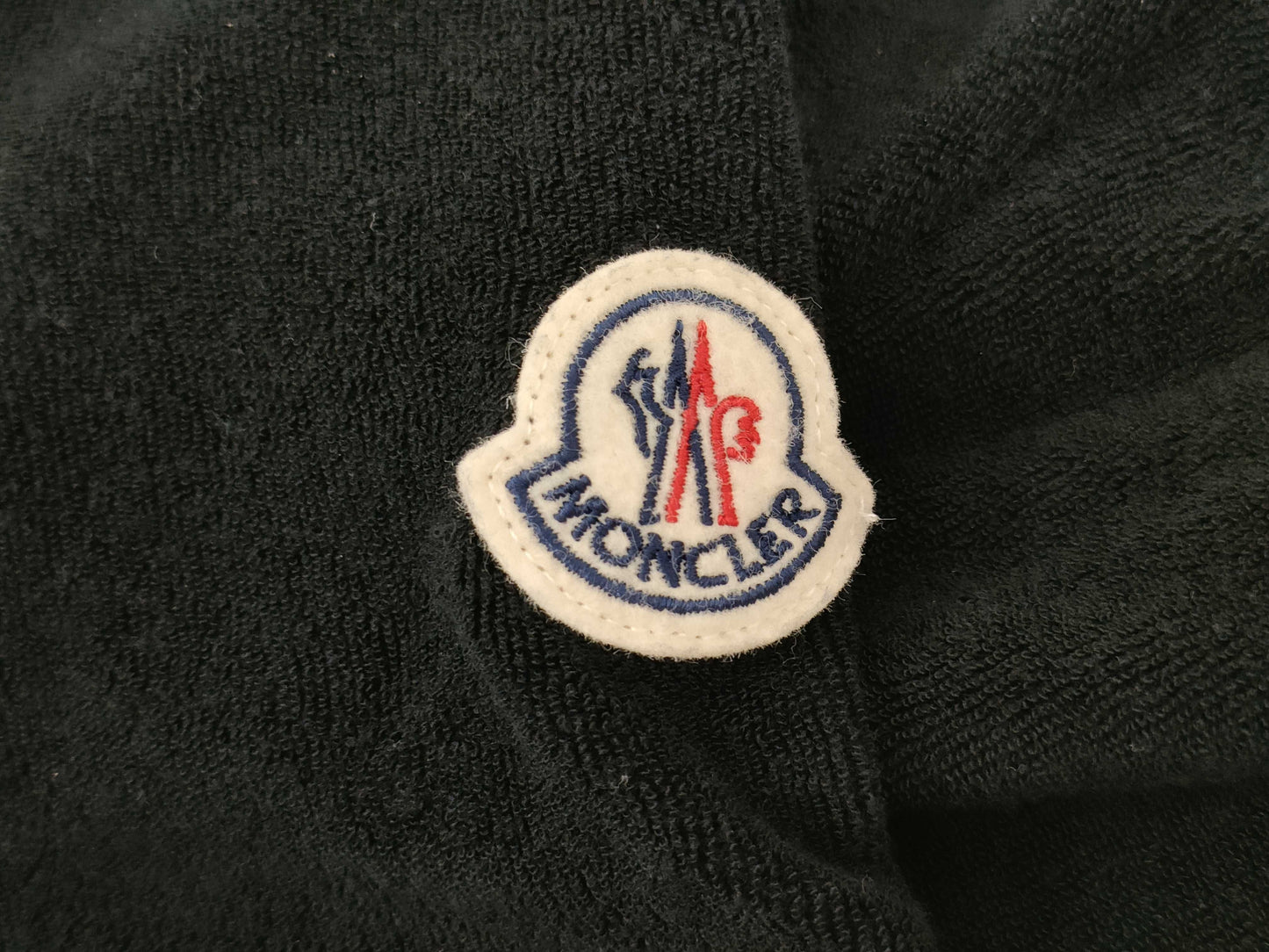 MONCLER terry fabric logo T-shirt